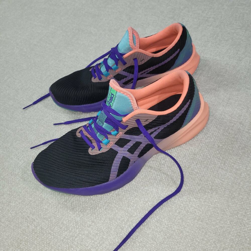Asics Gel-Dedicate Pink Purple Black Women's Tennis Shoes 9.5 - Picture 6 of 8
